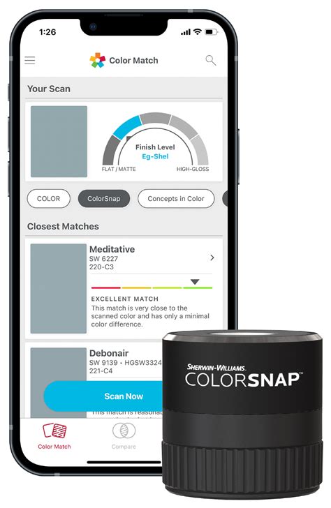 sherwin williams color match tool